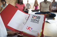 Schaltfläche zu den Inhalten rund um das Thema Lizenzausbildungen