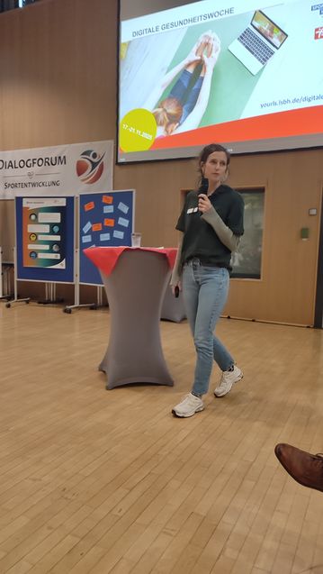 Infoblock mit E. Lindner