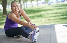 Schaltfläche zur Webseite "Sport uind Krebs"