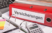 Schaltfläche zum bereich "Versicherungen"
