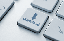 Schaltfläche zum Downloadbereich für Dokumente und Vorlagen