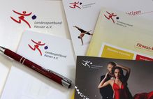 Schaltfläche zur CD-Linie des Landessportbundes