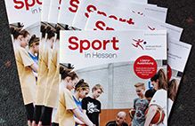 Schaltfläche zum Bereich "Magazin Sport in Hessen"