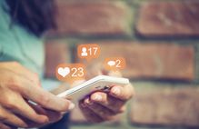 Schaltfläche zu den Social Media Seiten des Landessportbundes